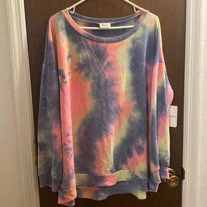 NWT Tie Dye Long Sleeve